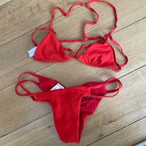 Blue Life red bikini